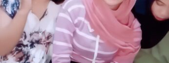 3 Cewek hijab Kena Gilirs