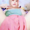 BABY JENNIENA Hijab Ngocok Dildo