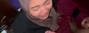 HIJAB Pacaran Ngemut Sotong
