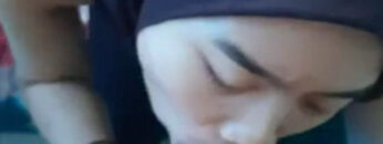 HIJAB Pacaran Ngisep Sotong