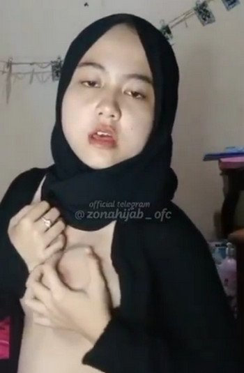 ZANAH Hijab Suka Remes SUsu Sendiri