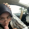 ASYIFA Ngisep Kontol DI Mobil