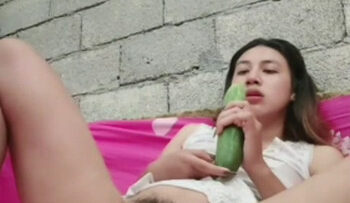 DEWI Janda Rantau Kesepian main Timun