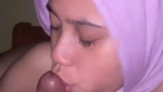 HIJAB UNGU Maniak Kontol